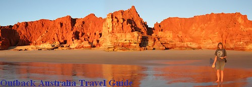 Sunset at Western Beach, Cape Leveque, Western Australia