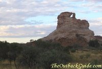 Walking near Window Rock