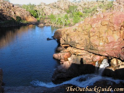 One of the main pools at Koolpin Gorge