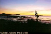 Sunset at Cape Domett near Kununurra